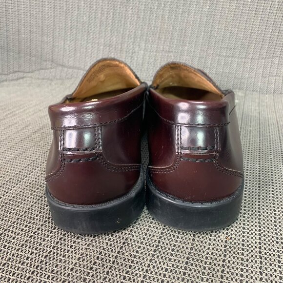 Nunn Bush Mens Size 9.5M Brown Leather Penny Loafer Slip-On Dress Shoes - Picture 3 of 9